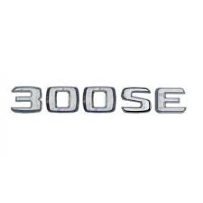 BMW W126 W140 BAGAJ YAZISI -300SE- 1408170615