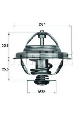 BMW E12 E21 E23 E24 E28 E30 E32 E34 E36 E39 E53 Z1 TERMOSTAT 80 C M20 M30 M40 M50 M52 11531713040 11531710953 11231265085 11531466174 11531710954