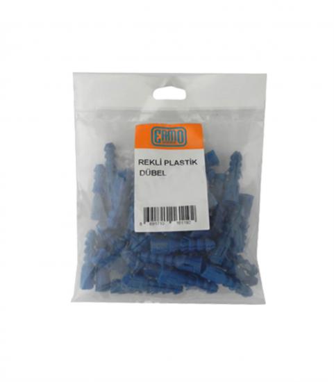 ERMO PLASTİK DÜBEL RENKLİ 8MM 50Lİ PAKETT 16118