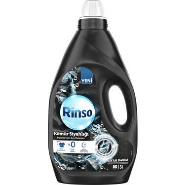 Rinso Sıvı Çamaşır Deterjanı Kömür Siyahlığı 3LT