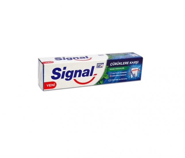 SIGNAL DİŞ MACUNU ÇÜRÜKLERE KARŞI NANE FERAHLIĞI 100ML
