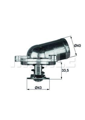 MERCEDES W202 A208 W210 M111 MOTOR 87 C TERMOSTAT 1112000315