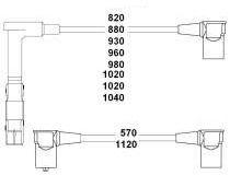 MERCEDES W124 W140 W210 M119 BUJİ KABLOSU SETİ 0300890635 