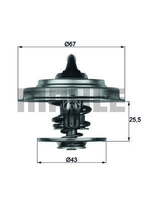 MERCEDES W123 W124 W126 W140 W201 TERMOSTAT 87C M102 M103 M104 M110 1102000515 